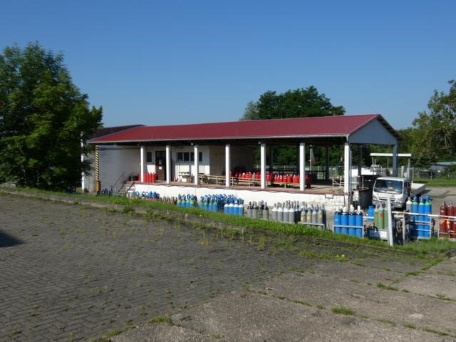 Gasabfüllstation