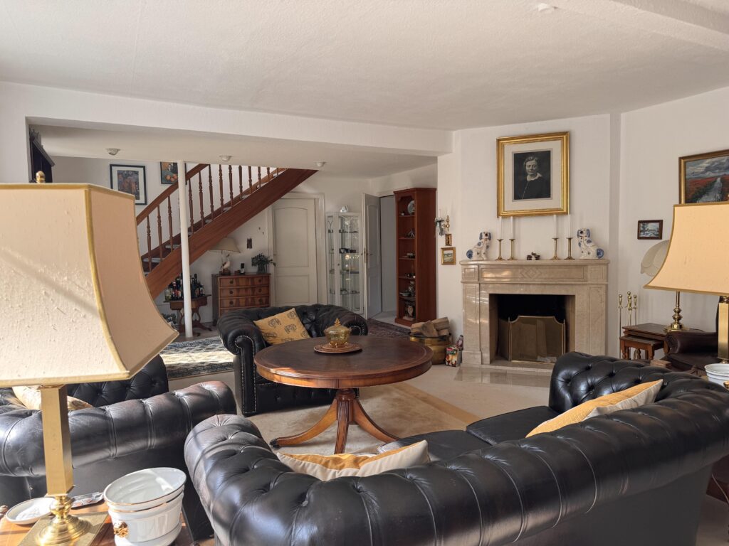 Wohnbereich mit Kamin