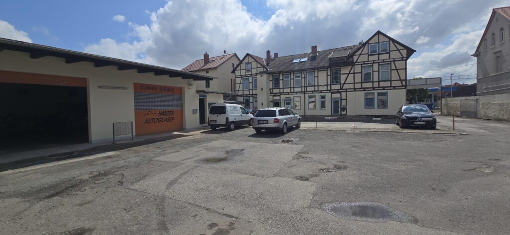 Rückseite Wohngebäude