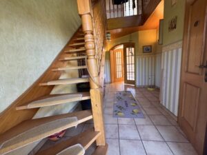 Treppenaufgang zum Obergeschoss