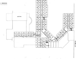 Hotelübersichtsplan 2.Obergeschoss