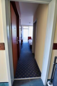 Sicht in ein Appartement