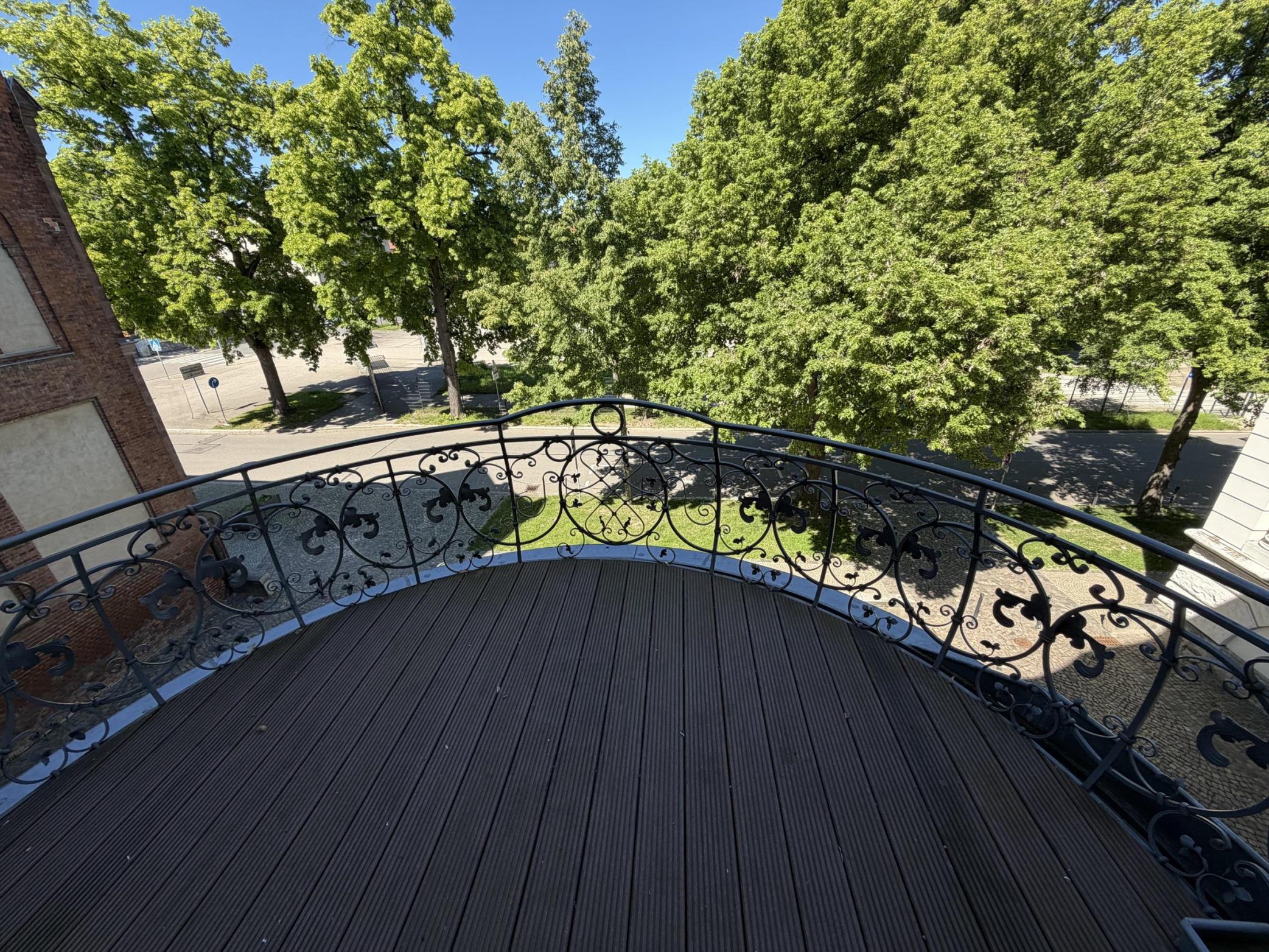 Balkon vom Büro