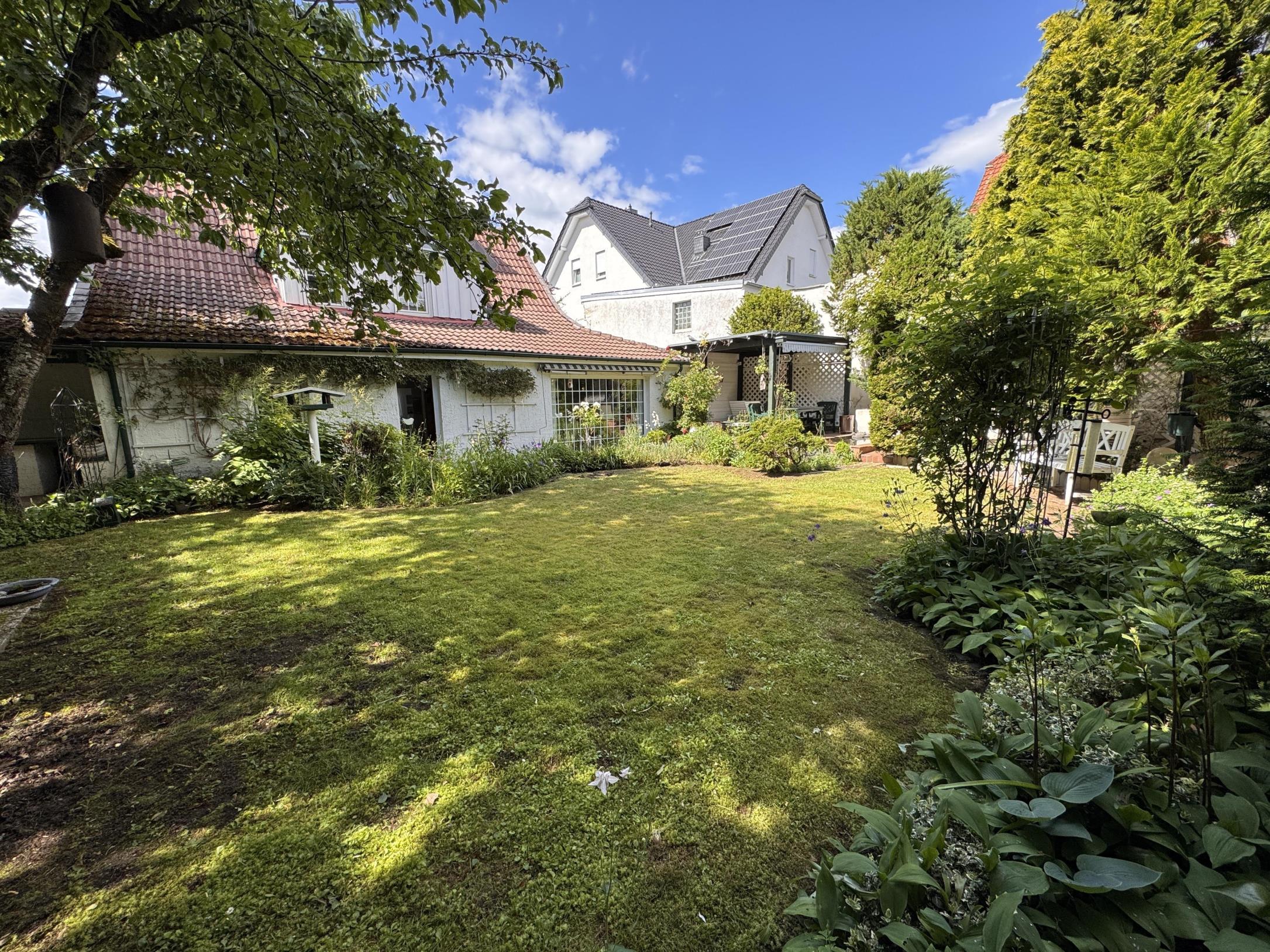 Gartenansicht Rückseite
