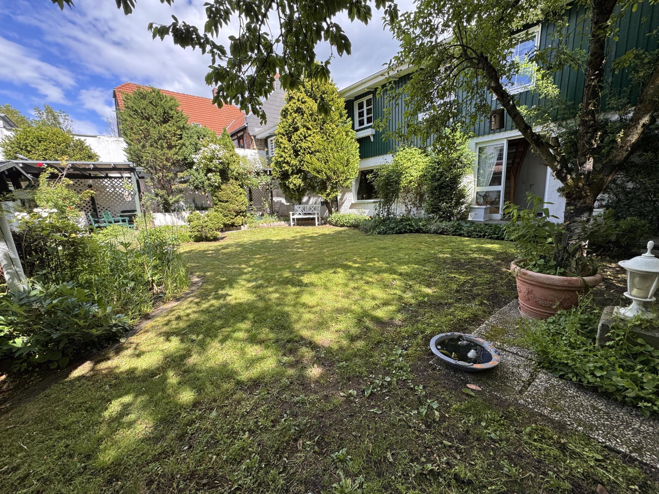 Gartenansicht Rückseite