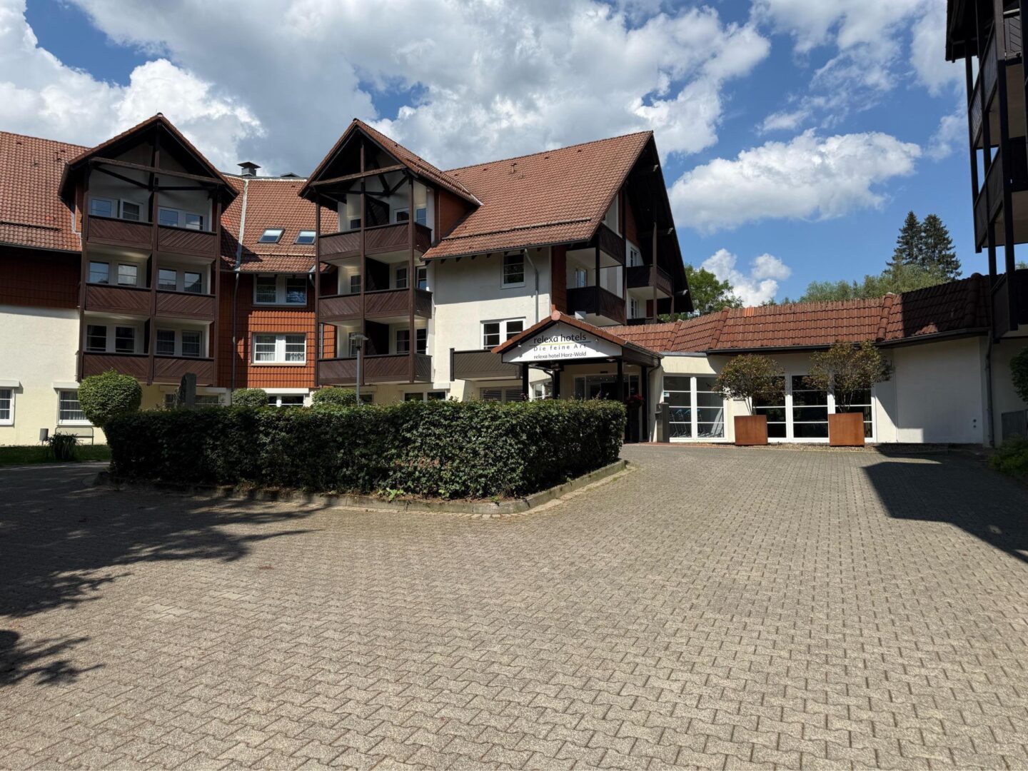 Ansicht Hotelkomplex