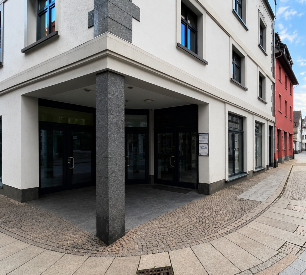 Außenansicht Eingang