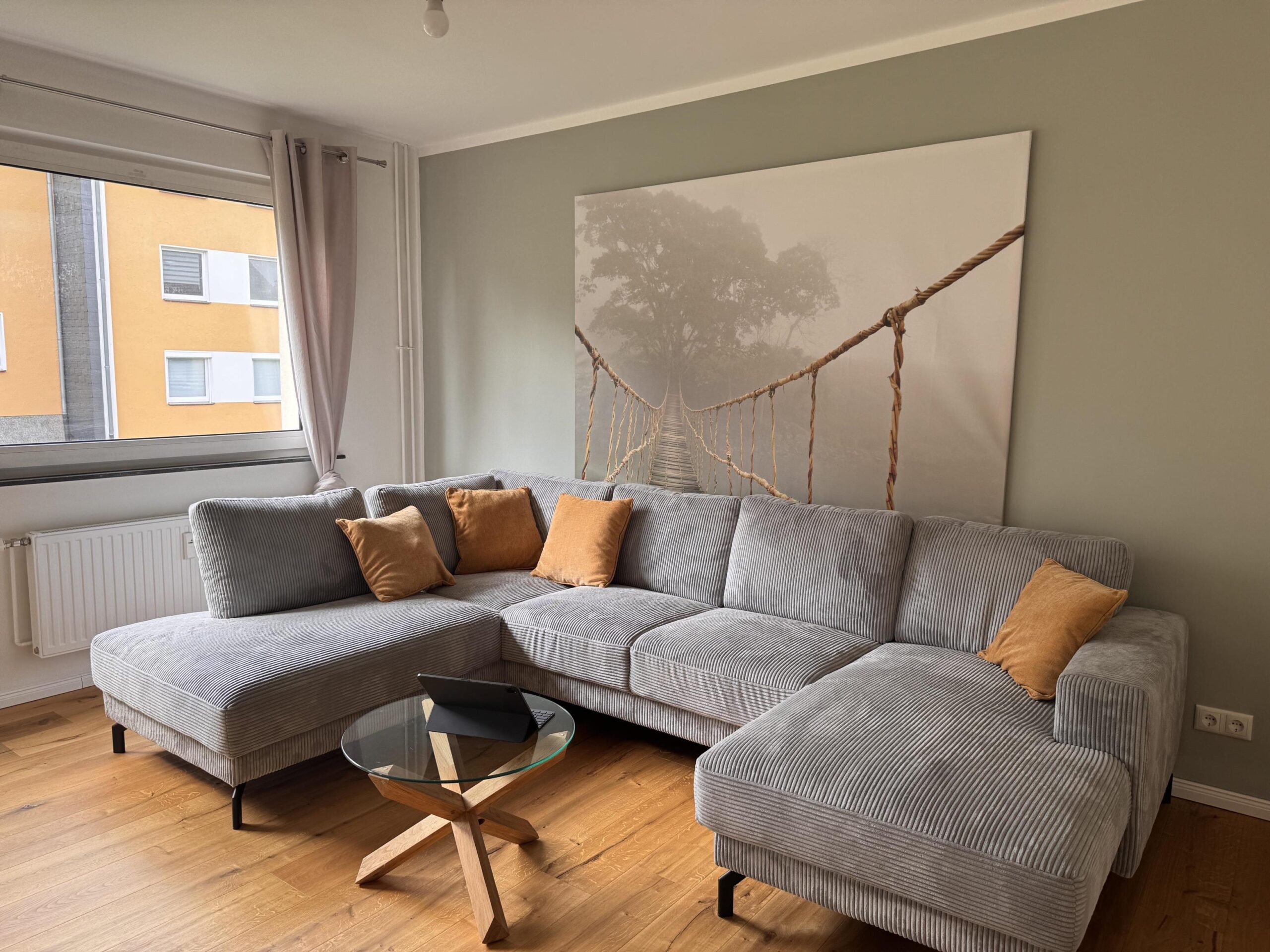Wohnzimmer mit Wohnlandschaft