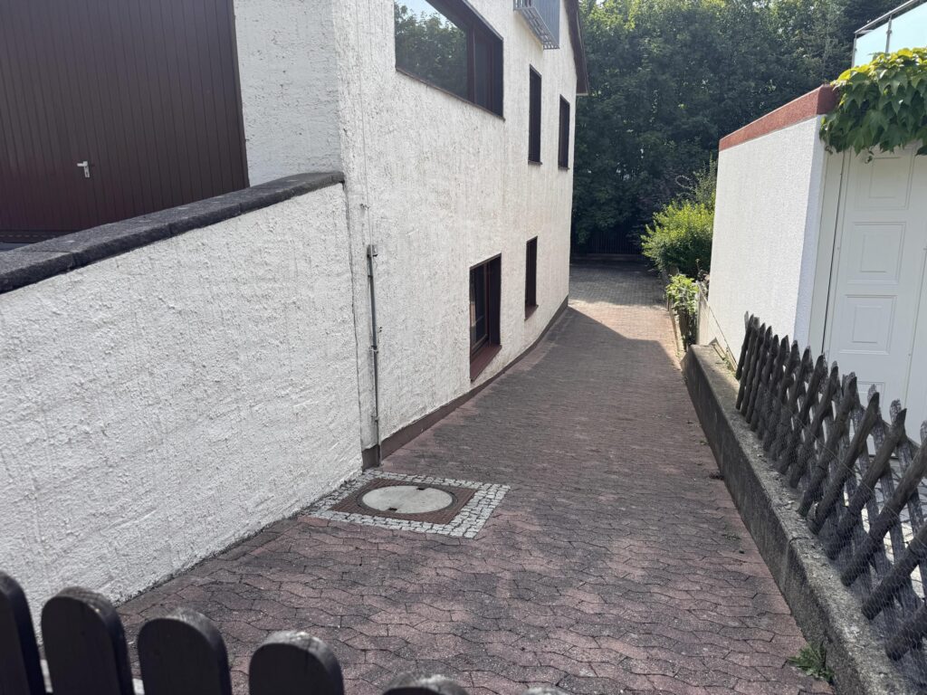 Zufahrt Grundstück