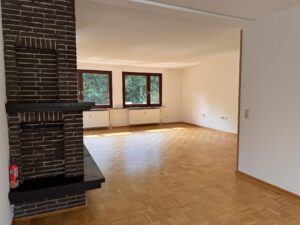 Wohnzimmer EG mit Kamin
