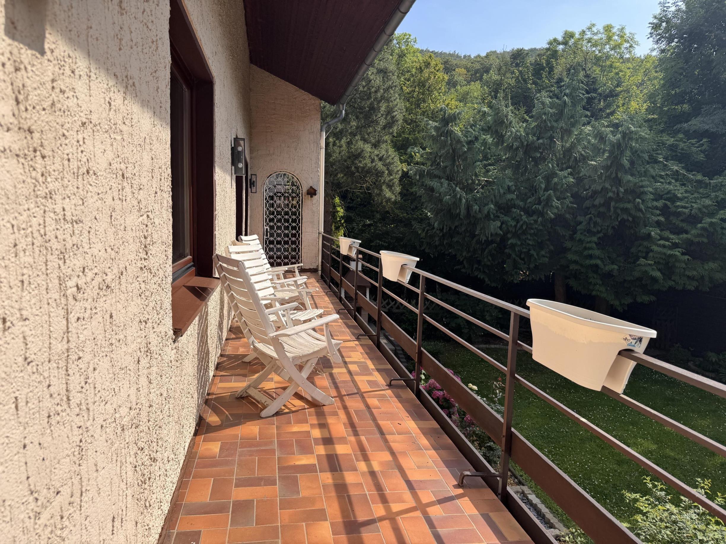 Balkon Erdgeschoss