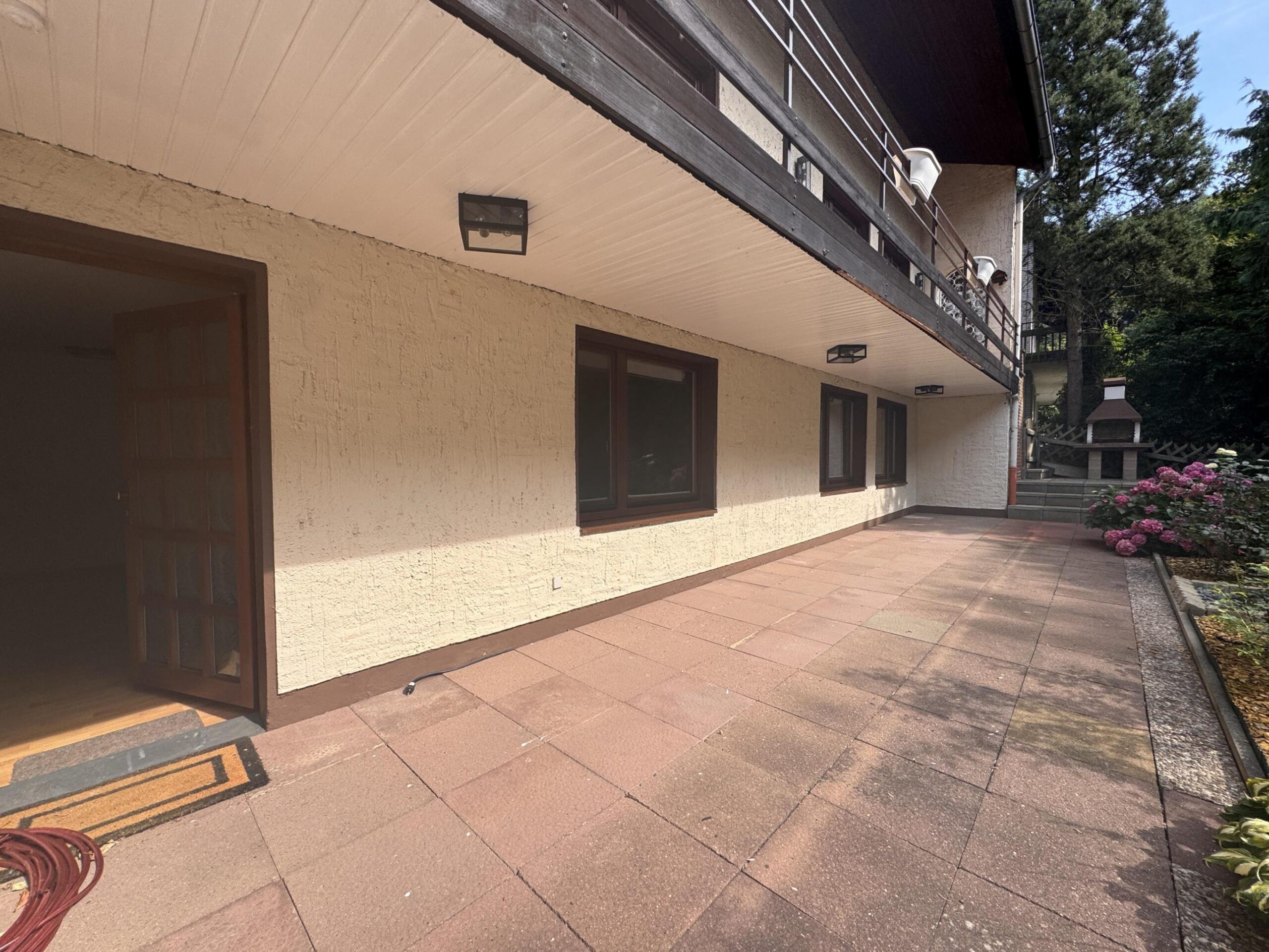 Terrasse Souterrainwohnung