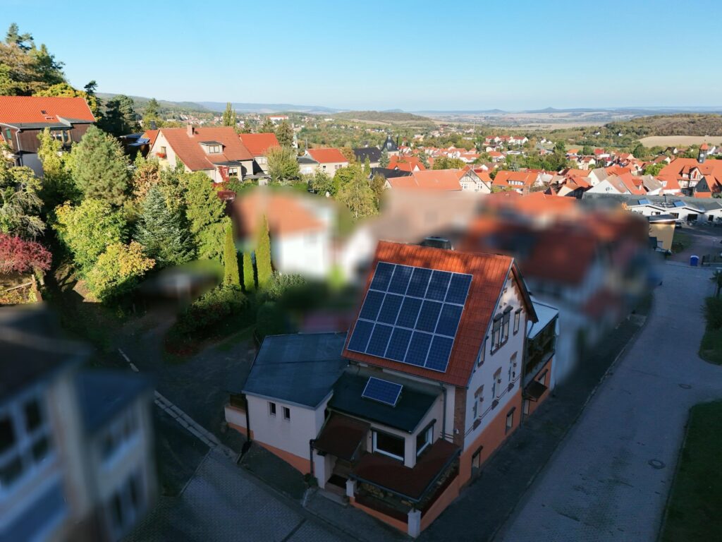 Luftaufnahme Richtung Gernrode